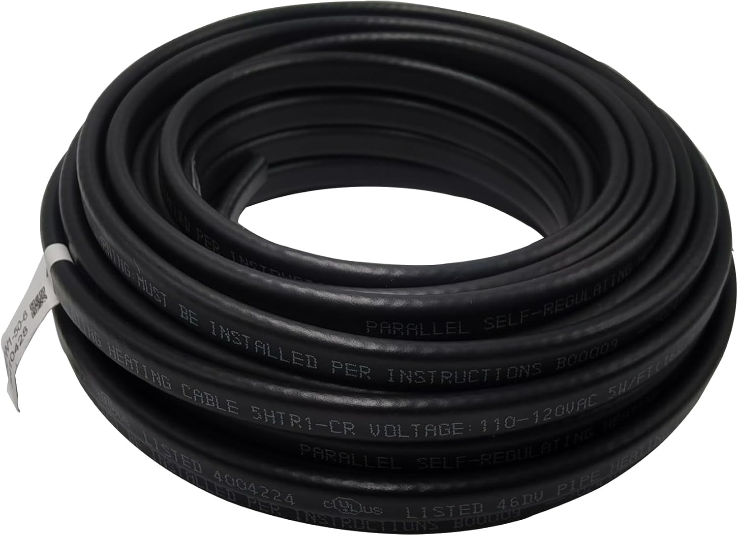 HISFW 50-Feet 120V Self Regulating Heating Cable, Wet or Dry,Industrial Grade