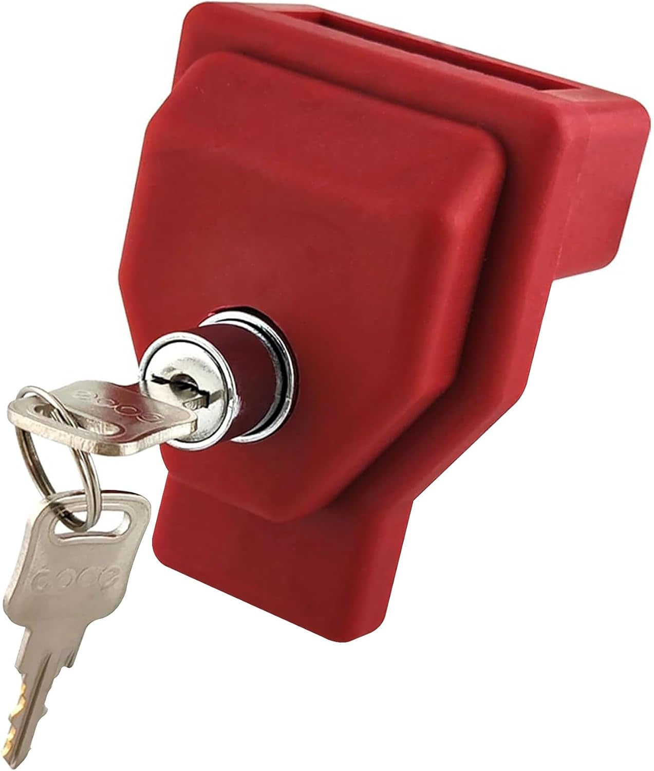 NAKAKEKO Plastic, Glad Hand Lock, Keyed Alike Pair (12-Pack) for Tractor Trailer Trucks - Semi Trailer Lock TRUCK DRIVER