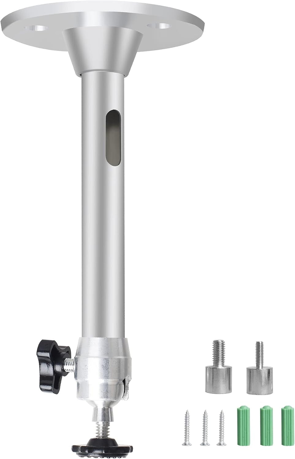 Mini Ceiling Wall Projector Mount Stand Compatible with QKK, DR.J, DBPOWER, Anker, VANKYO, AAXA, Jinhoo, PVO, TMY, Auking and Most Other Mini Projector (175Mm, Black)