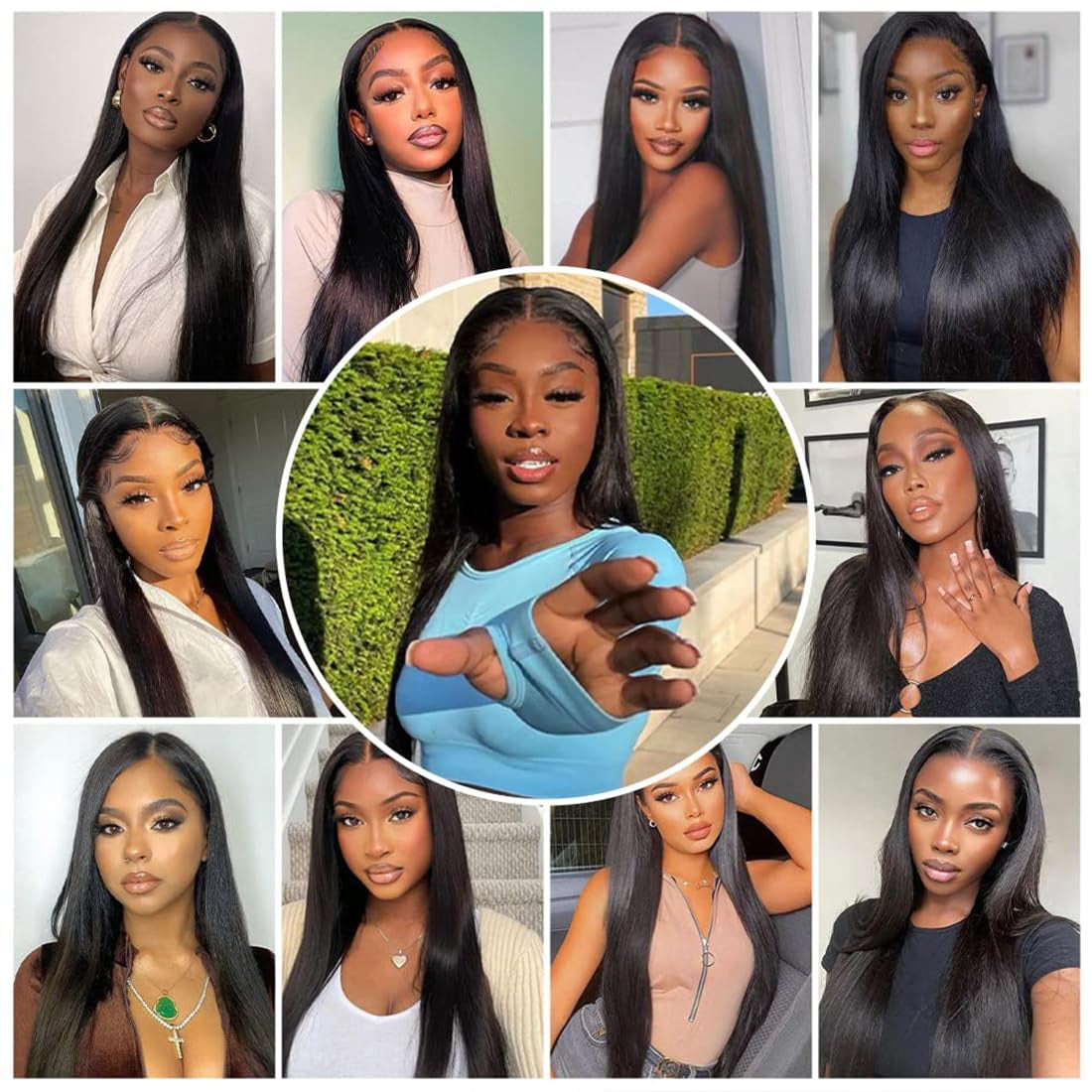 Brazilian 2X6 Lace Closure Straight 100% Human Hair Kim K Middle Part Closure Straight HD Transparent Lace Closure 2X6 Human Hair Kim K Closure 16Inch