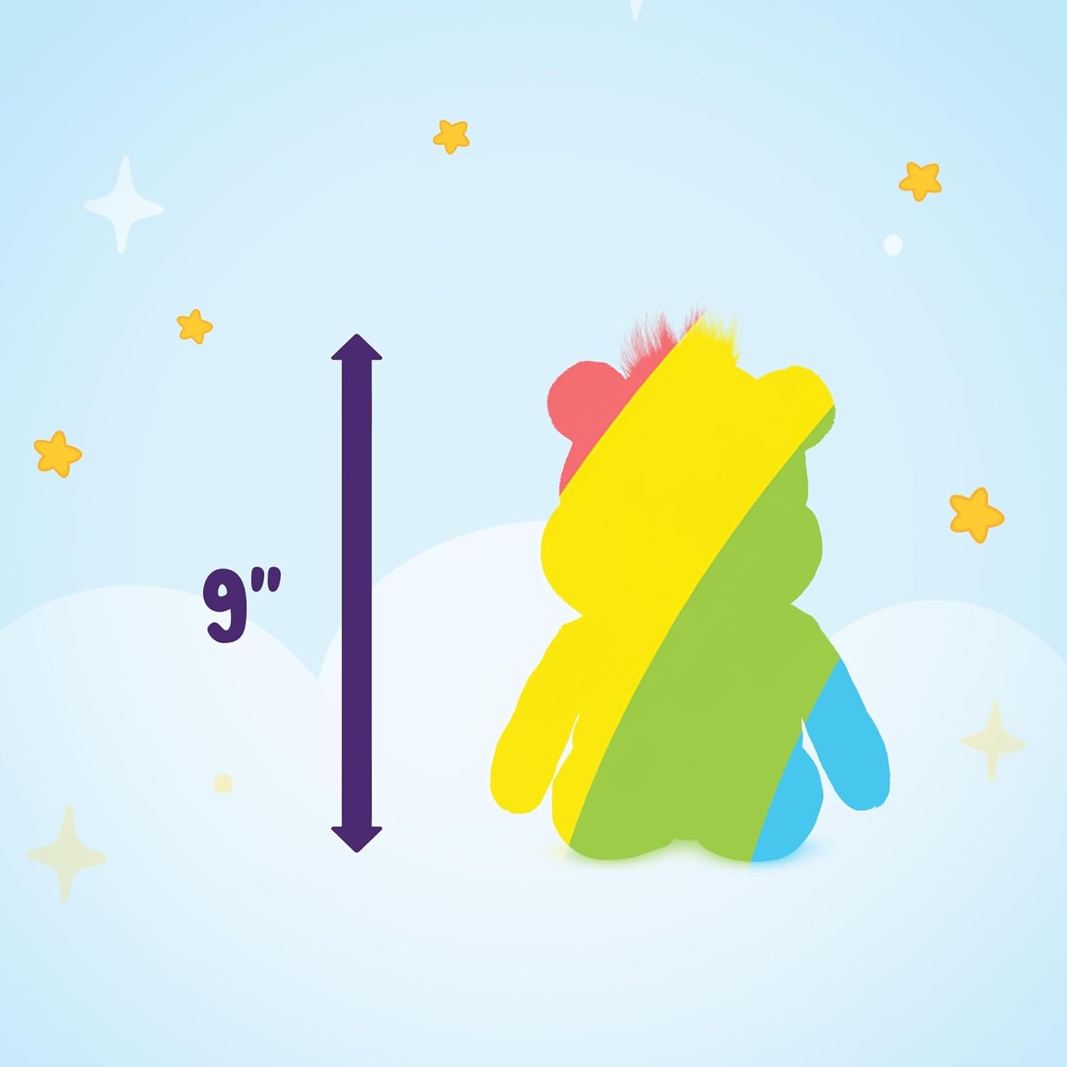 Care Bears | Good Luck Bear 22Cm Bean Plush | Collectable Cute Plush Toy, Cuddly Toys for Children, Soft Toys for Girls and Boys, Cute Teddies Suitable for Girls and Boys Ages 4+ |  22045 UK