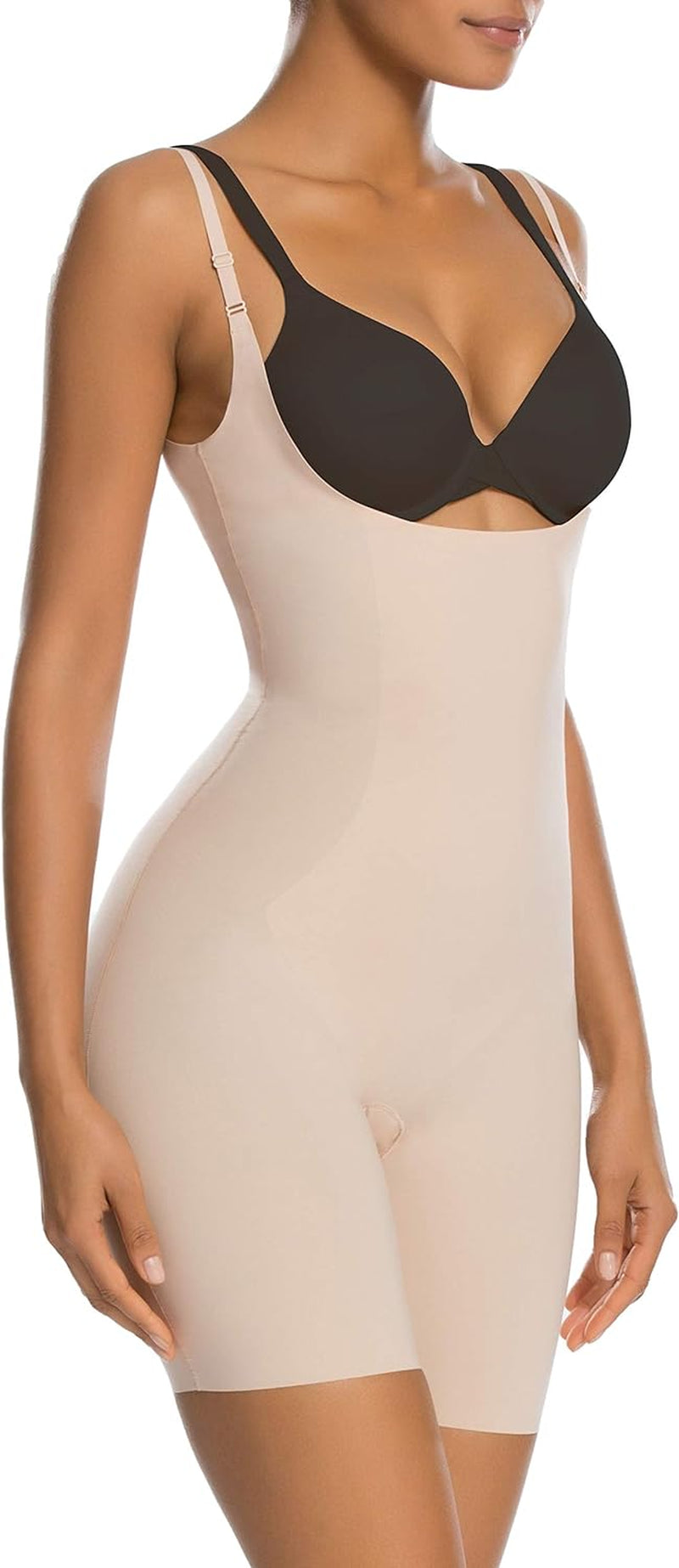 Shapewear for Women Tummy Control Open Bust Thigh Slimmer Body Shaper
