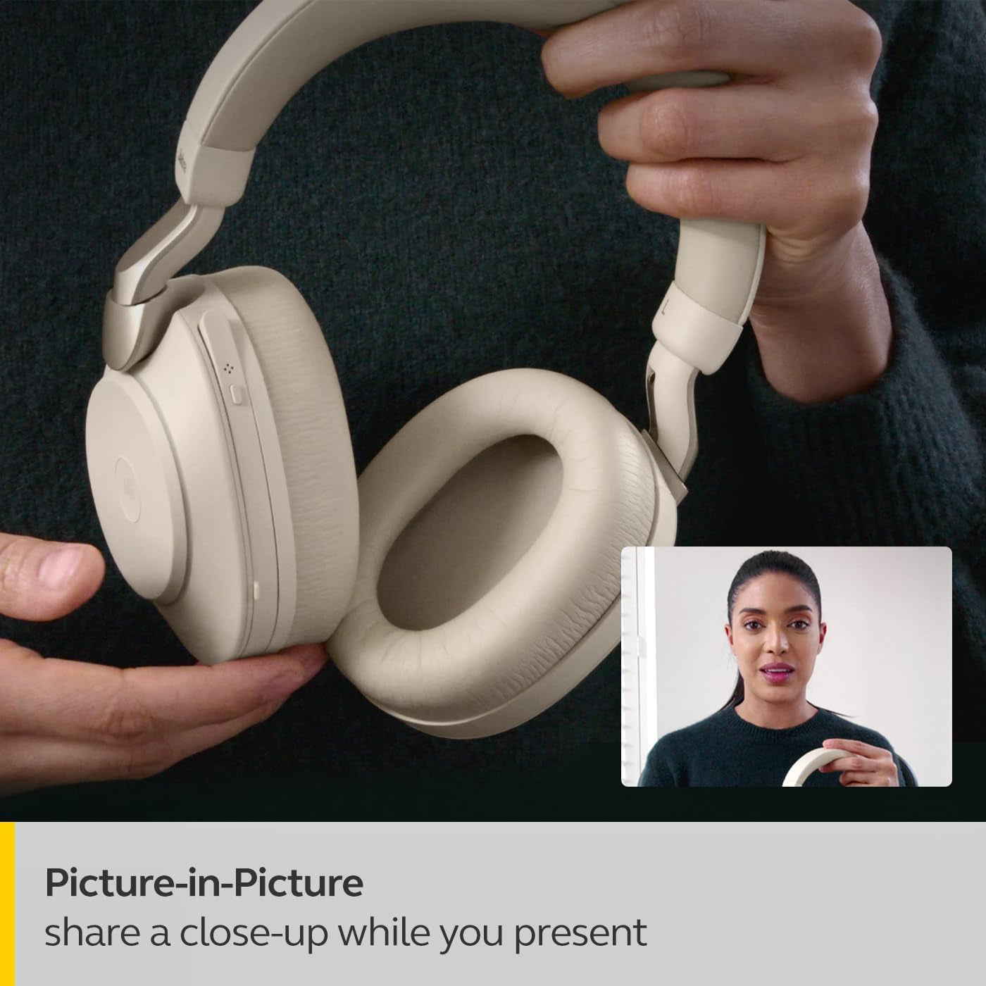 Panacast 20 4K Video Conferencing Camera - Flexible Plug & Play Personal Video Solution Computer Webcam with Ai-Powered 4K Ultra-Hd, Intelligent Zoom, and Lighting Optimization - Black