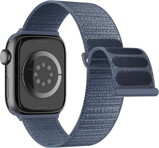 Nylon Bands Compatible with Apple Watch Band Women 40MM 38MM 41MM 42MM 44MM 45MM 49MM, Sport Loop Strap for Iwatch Series SE 9 8 7 6 5 4 3 2 Ultra