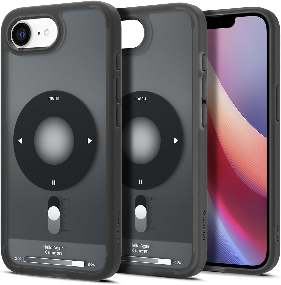 for Iphone 16E Case, Ultra Hybrid Magfit [Compatible with Magsafe Accessories] [Anti-Yellowing] [Military-Grade Protection] - Classic Black