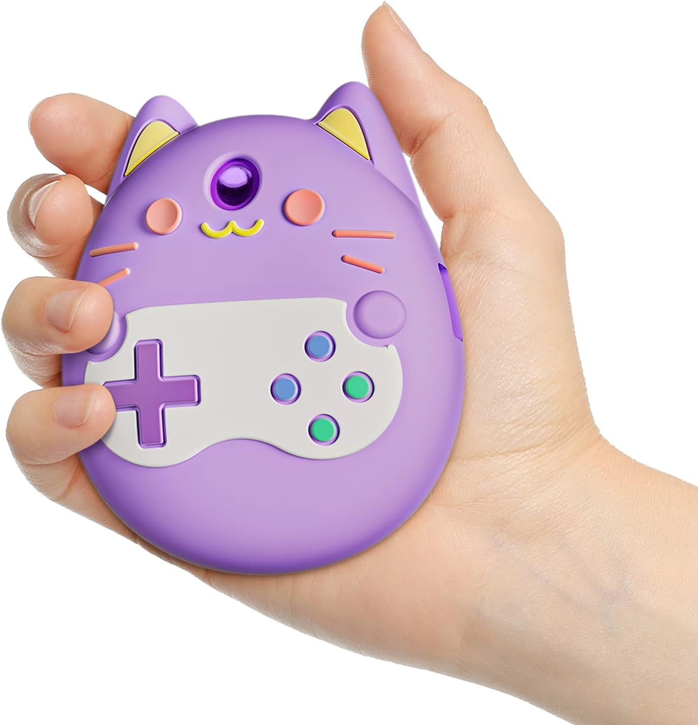 Case for Tamagotchi Pix Virtual Pet Game Machine, Protective Cover for Tamagotchi Pix Sleeve Protector Skin with Hand Strap (Purple) ZOUSA