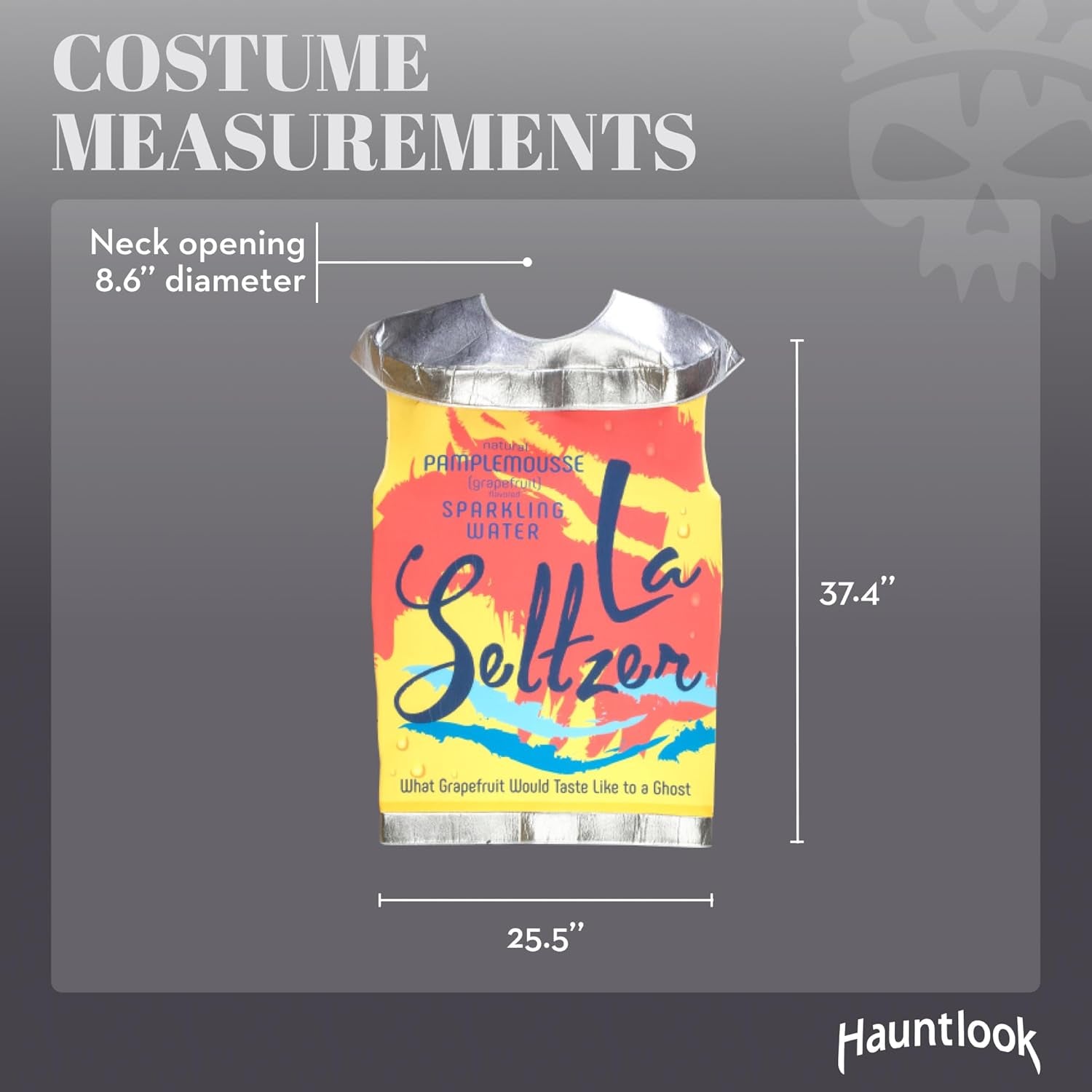 Beverage Can Costume | Slip on Halloween Costume for Women and Men| One Size Fits All