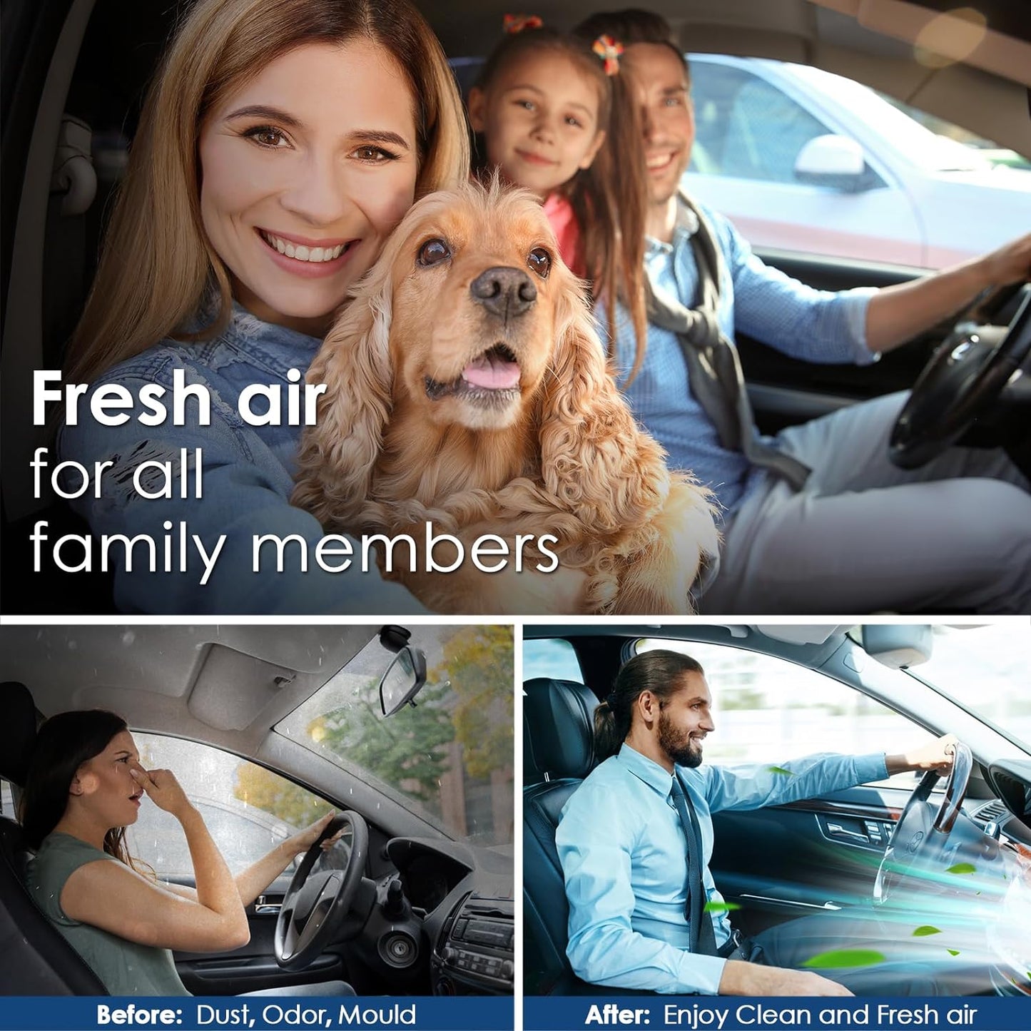 Premium Cabin Air Filter with Activated Carbon,Replacement for Cf11809,Fit for Chevrolet Silverado 1500Ld/2500Hd/3500Hd/Suburban,Gmc Sierra 1500/2500Hd/3500Hd/Yukon.