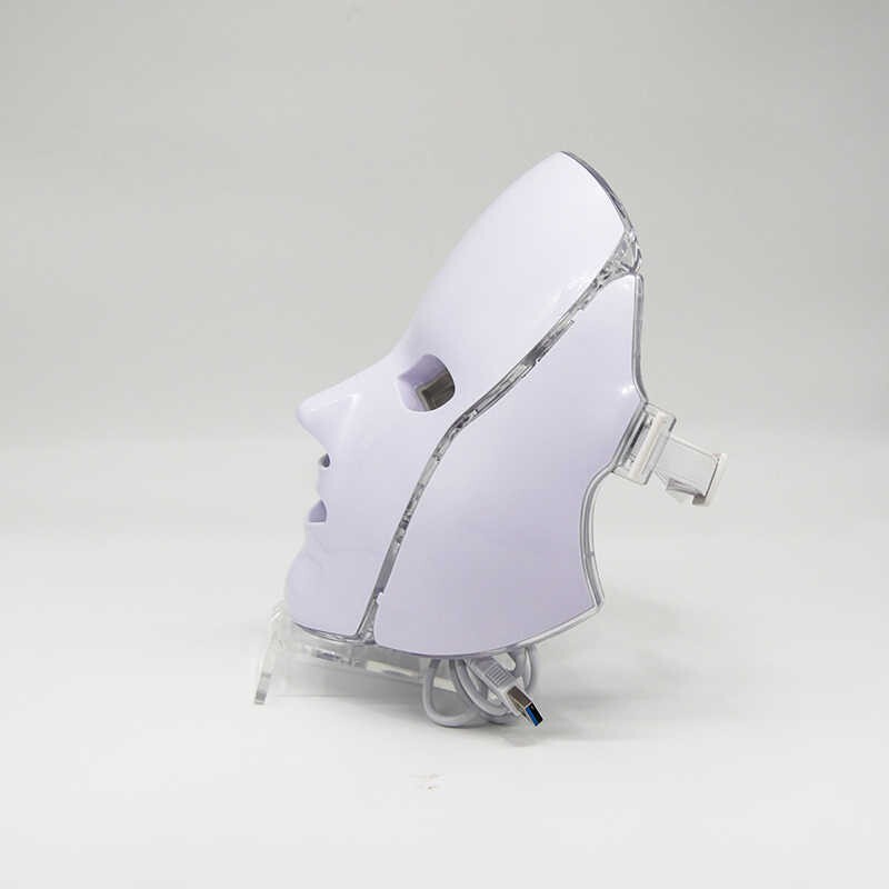 Led Facial Mask with Neck Light Therapy Mask for Skin Tightening...