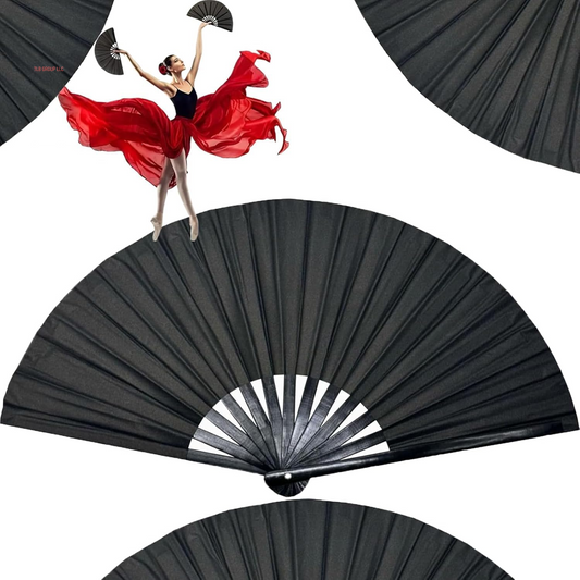 Boots on the Ground Fan, Clacking Fans for Line Dancing, Line Dance Popping Fan, Foldable Laser Colors Hand Fan for Cooling, Dance, Party & Decoration (B)