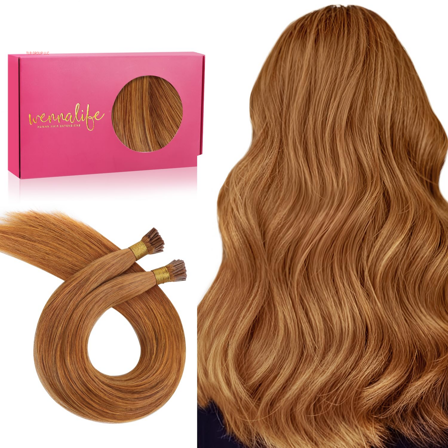 Sew in Hair Extensions Real Human Hair, 14 Inch 80G Light Blonde Highlighted Golden Blonde Machine Weft Hair Extensions Human Hair Hand Tied Weft Hair Extensions Sew In