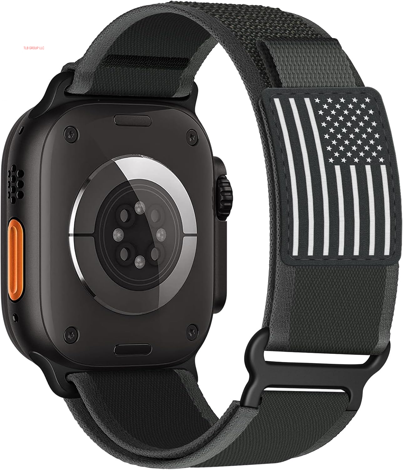 Trail Loop Nylon Band - Compatible with Apple Watch Ultra 2 Band 49Mm 46Mm 45Mm 44Mm 42Mm 41Mm 40Mm 38Mm Men Women,Rugged Braided Elastic Weave Sport Strap for Iwatch Ultra Series 10/9/8/7/6/SE/5/4/3
