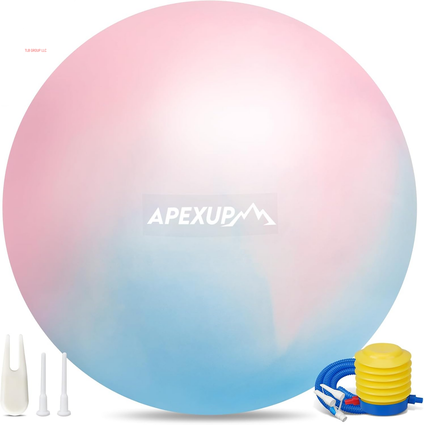 Yoga & Pilates Ball - anti Slip Heavy Duty Gym Ball for Fitness, Balance & Core Workout
