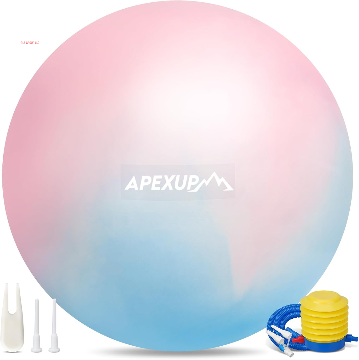 Yoga & Pilates Ball - anti Slip Heavy Duty Gym Ball for Fitness, Balance & Core Workout