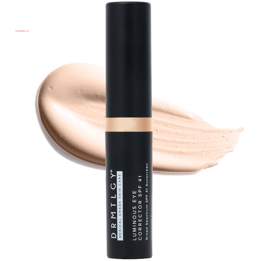 Luminous Eye Corrector SPF 41, under Eye Color Corrector for Dark Circles, Anti-Aging Tinted Eye Cream, Hydrating Eye Serum with Peach Undertone FSA/HSA Eligible, Fair