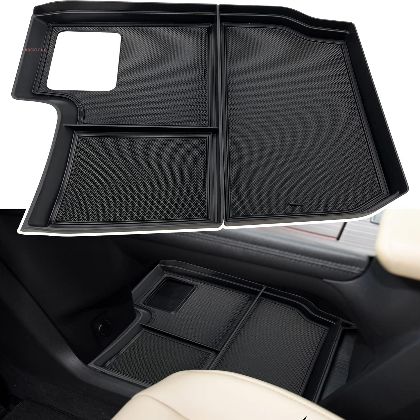Compatible with Toyota Sienna 2021 2022 2023 2024 2025 Accessories Center Console Tray Organizer