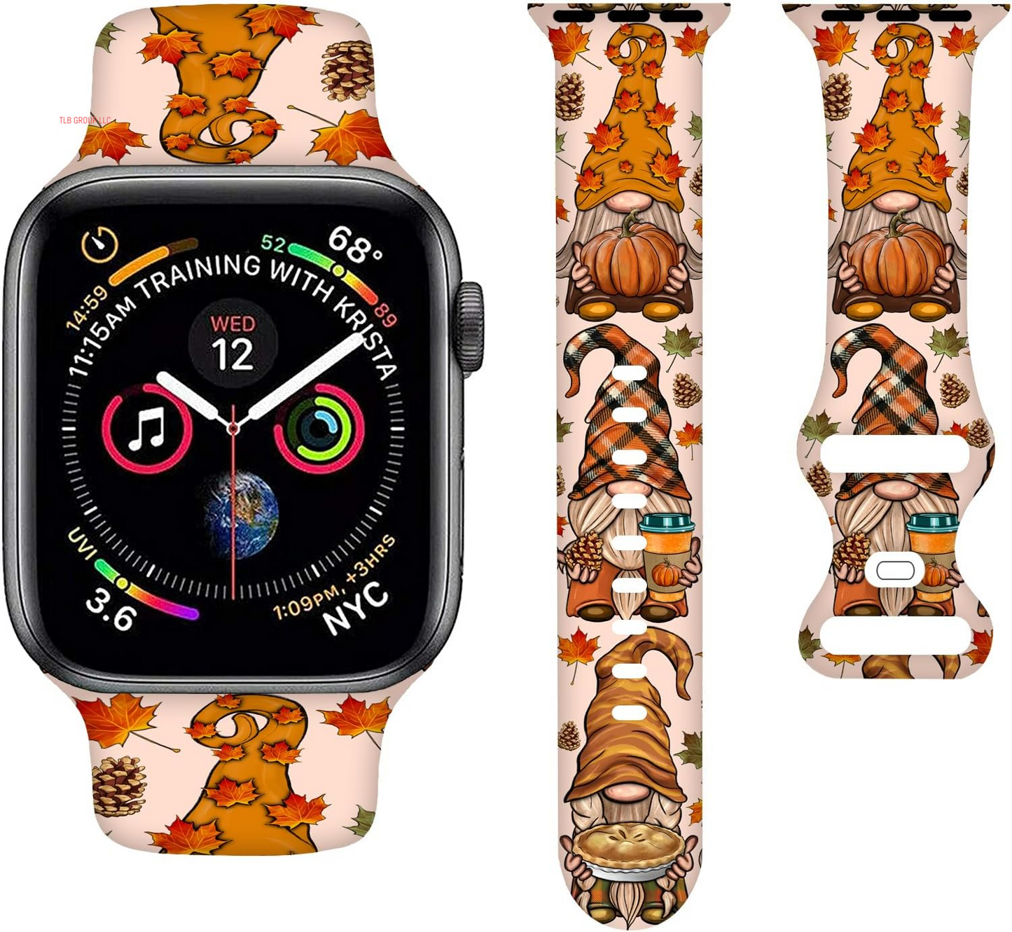 Sport Bands Compatible with Apple Watch Band 38MM 40MM 41MM 42MM 44MM 45MM 49MM, Silicone Strap Compatible with Iwatch Bands Ultra Series SE 9 8 7 6 5 4 3 2 1 for Women Men
