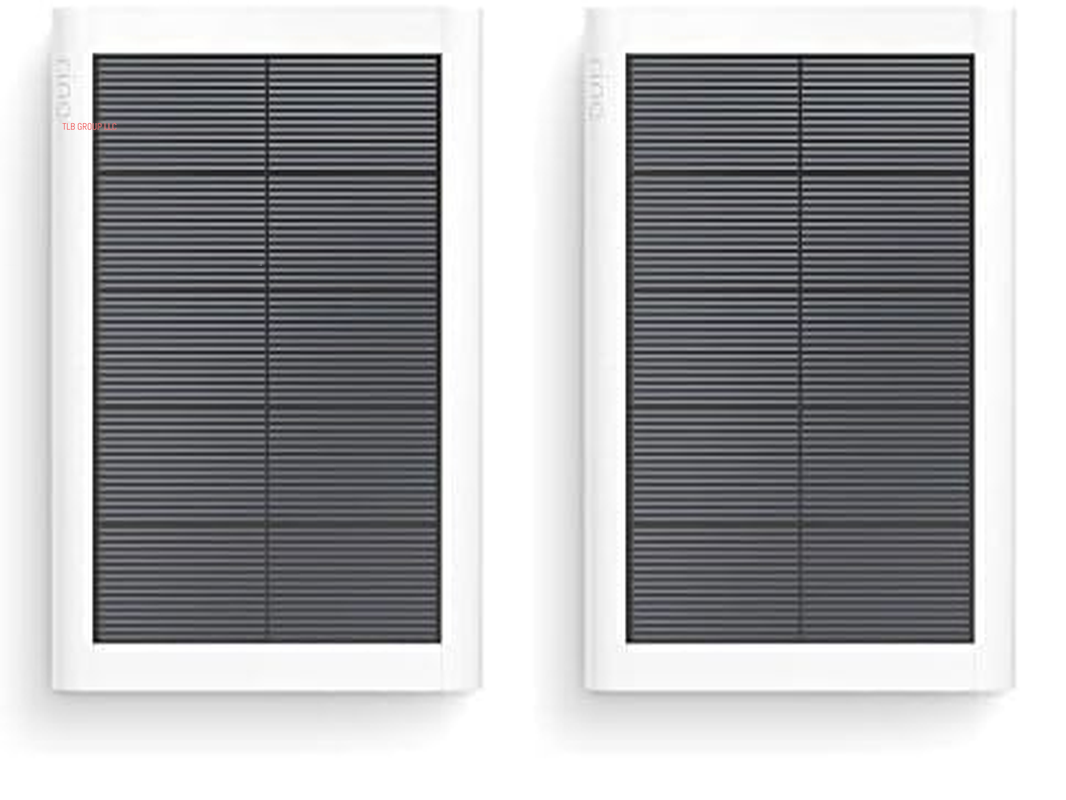Small Solar Panel, 1.9W for Outdoor Cam Plus, Outdoor Cam (Stick up Cam), Stick up Cam Pro, Spotlight Cam Plus, Spotlight Cam Pro - White