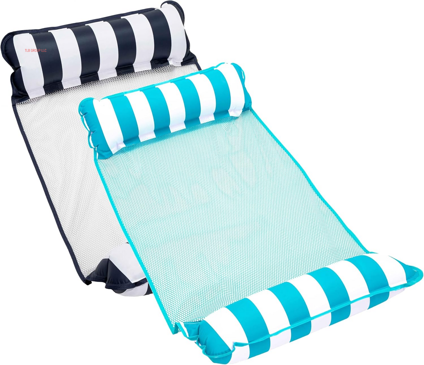 Aqua 4-In-1 Monterey Hammock Pool Float & Water Hammocks, 1-2-3-4 Multipacks – Multiple Colors/Styles – for Adults and Kids Floating