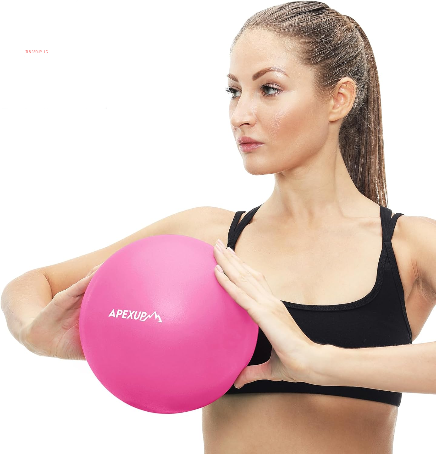 Yoga & Pilates Ball - anti Slip Heavy Duty Gym Ball for Fitness, Balance & Core Workout