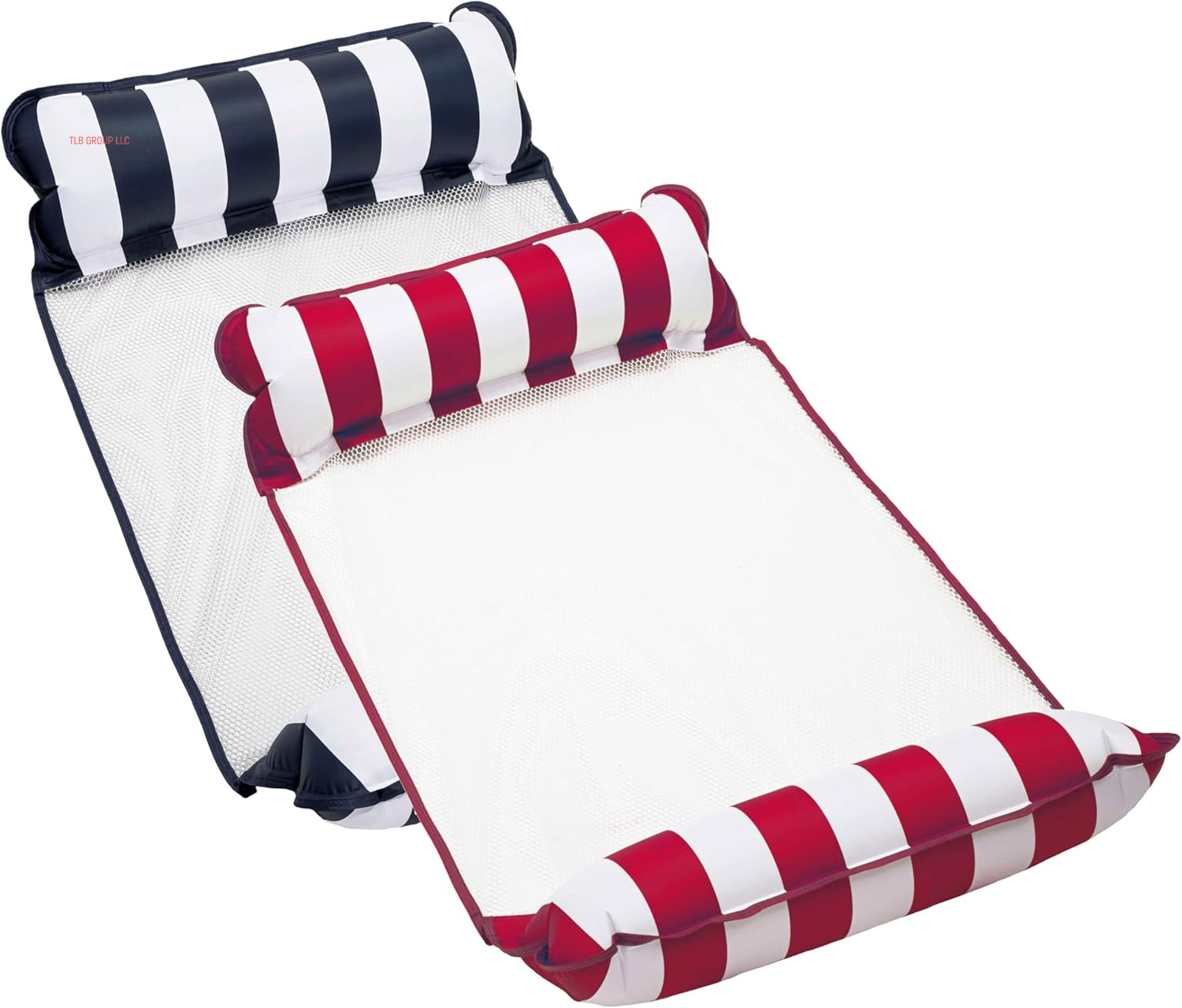 Aqua 4-In-1 Monterey Hammock Pool Float & Water Hammocks, 1-2-3-4 Multipacks – Multiple Colors/Styles – for Adults and Kids Floating