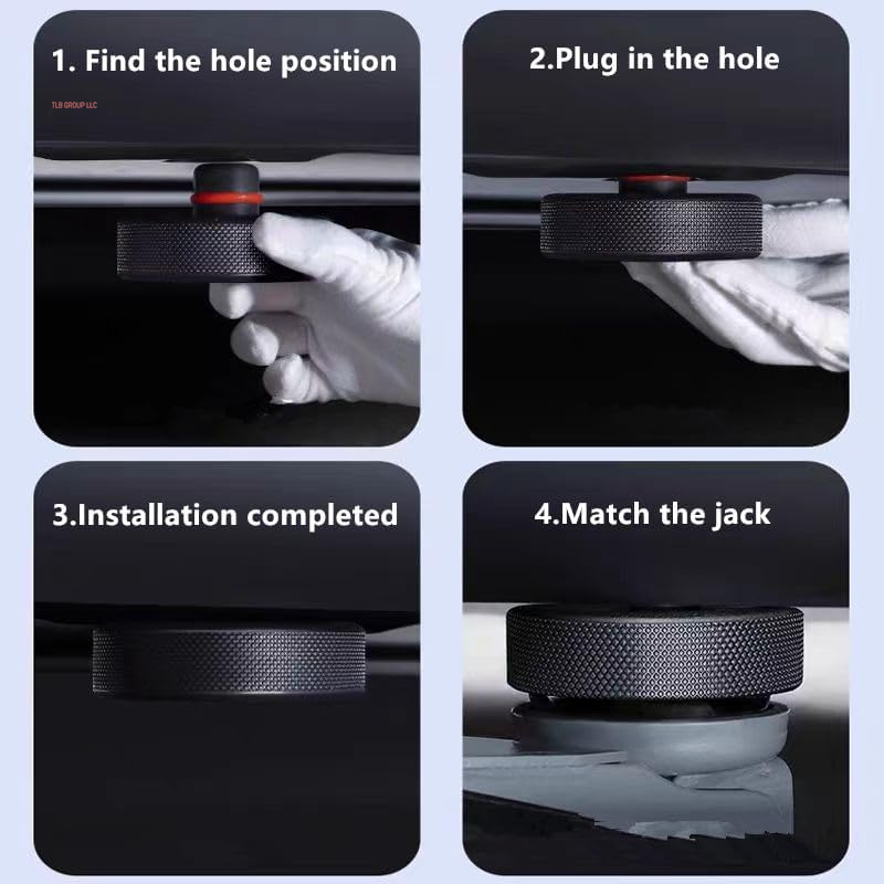 Lifting Jack Pucks for Tesla Jack Pads Adapter for Model 3/S/X/Y 2016-2024, Tire Repair Tool Accessories（1Pc）