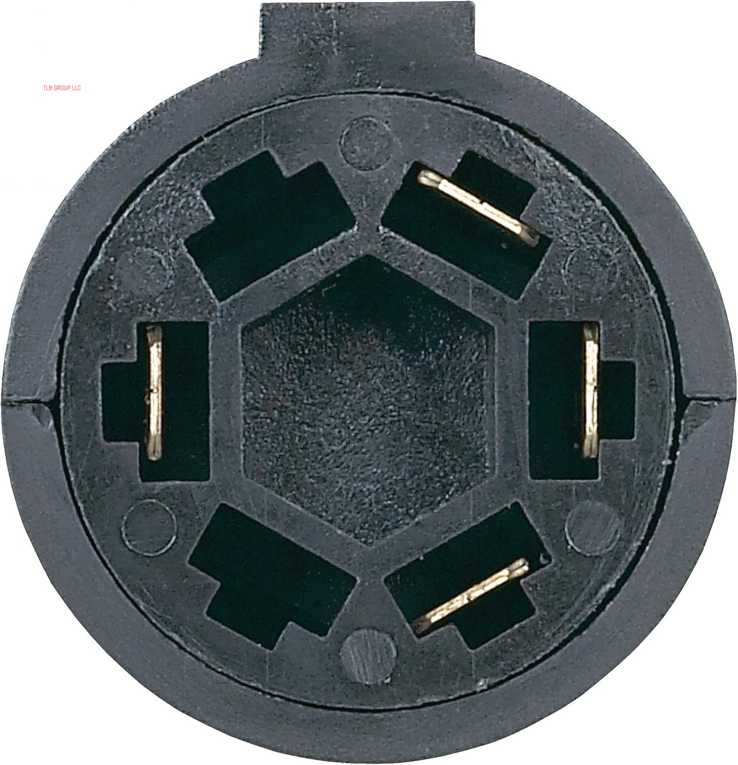 Hopkins 7 Blade to 4 Wire Flat Vehicle to Trailer Connector Adapter Plug, Universal Fit for Vehicles with 7 Blade Adapters (47345)