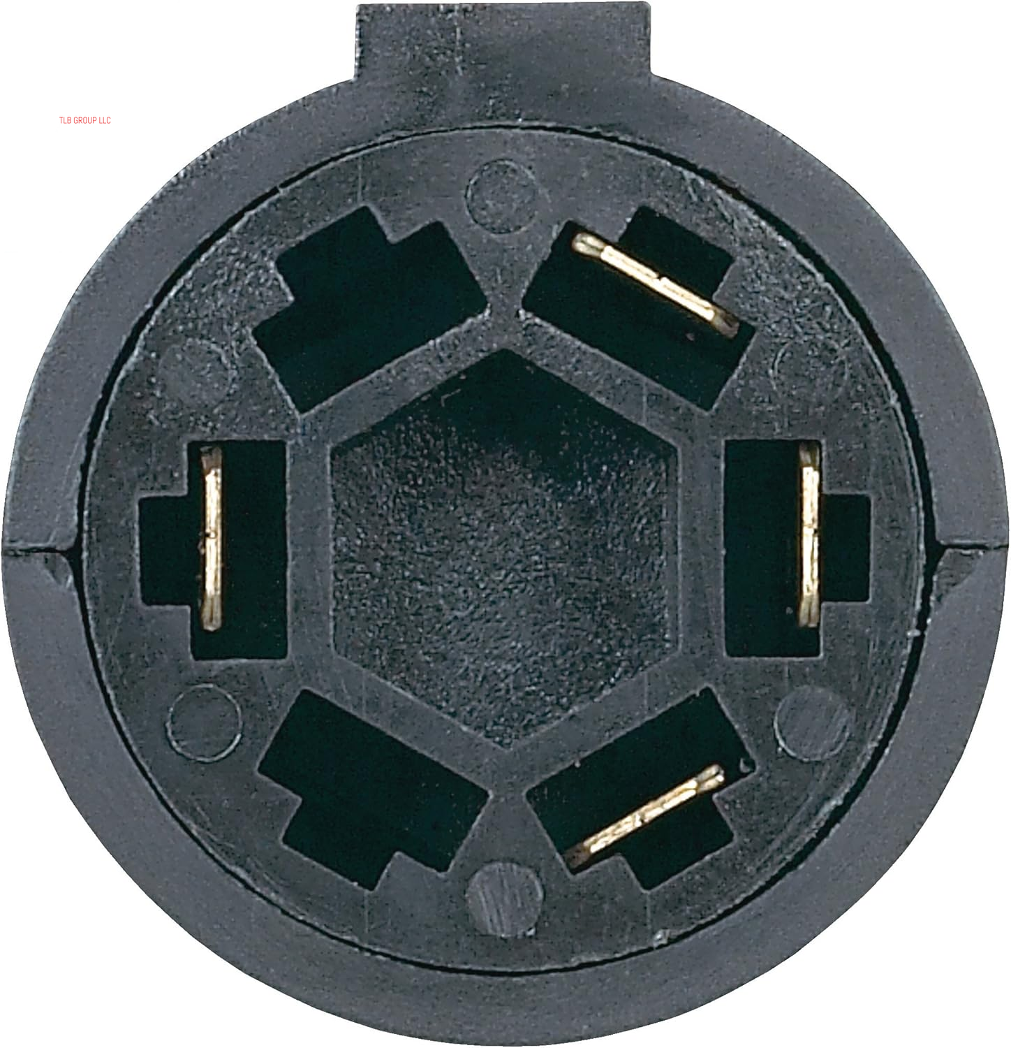 Hopkins 7 Blade to 4 Wire Flat Vehicle to Trailer Connector Adapter Plug, Universal Fit for Vehicles with 7 Blade Adapters (47345)