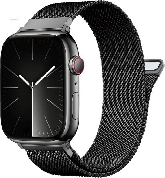 Magnetic Milanese Loop - Compatible with Apple Watch Bands 40Mm 41Mm 44Mm 45Mm 46Mm 38Mm 42Mm Ultra/2 49Mm Women Men,Stainless Steel Mesh Metal Strap for Iwatch Bands Series 10 9 8 7 6 5 4 3,SE/2