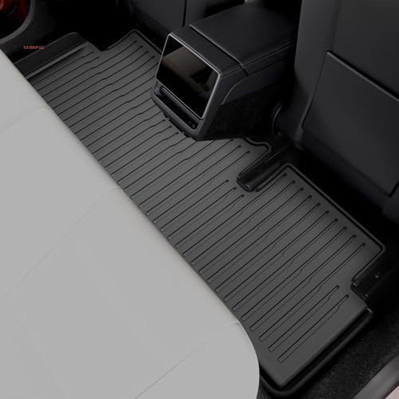 2025 New Version Tesla Model 3 Highland Extra-Thick Floor Mats Custom Fit All Weather TPE Cargo Liner Cargo Trunk Accessories,Compatible 2021-2025 (Tesla Model 3 Floor Mats Set of 6)