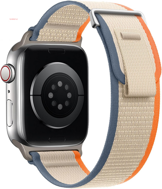 Sport Trail Loop Strap Compatible for Apple Watch Band 38Mm 40Mm 41Mm 42Mm 44Mm 45Mm 46Mm 49Mm for Women Men,Adjustable Breathable Nylon Braided Wristband for Iwatch Series Ultra 10 9 8 7 6 5 4 3 2 SE