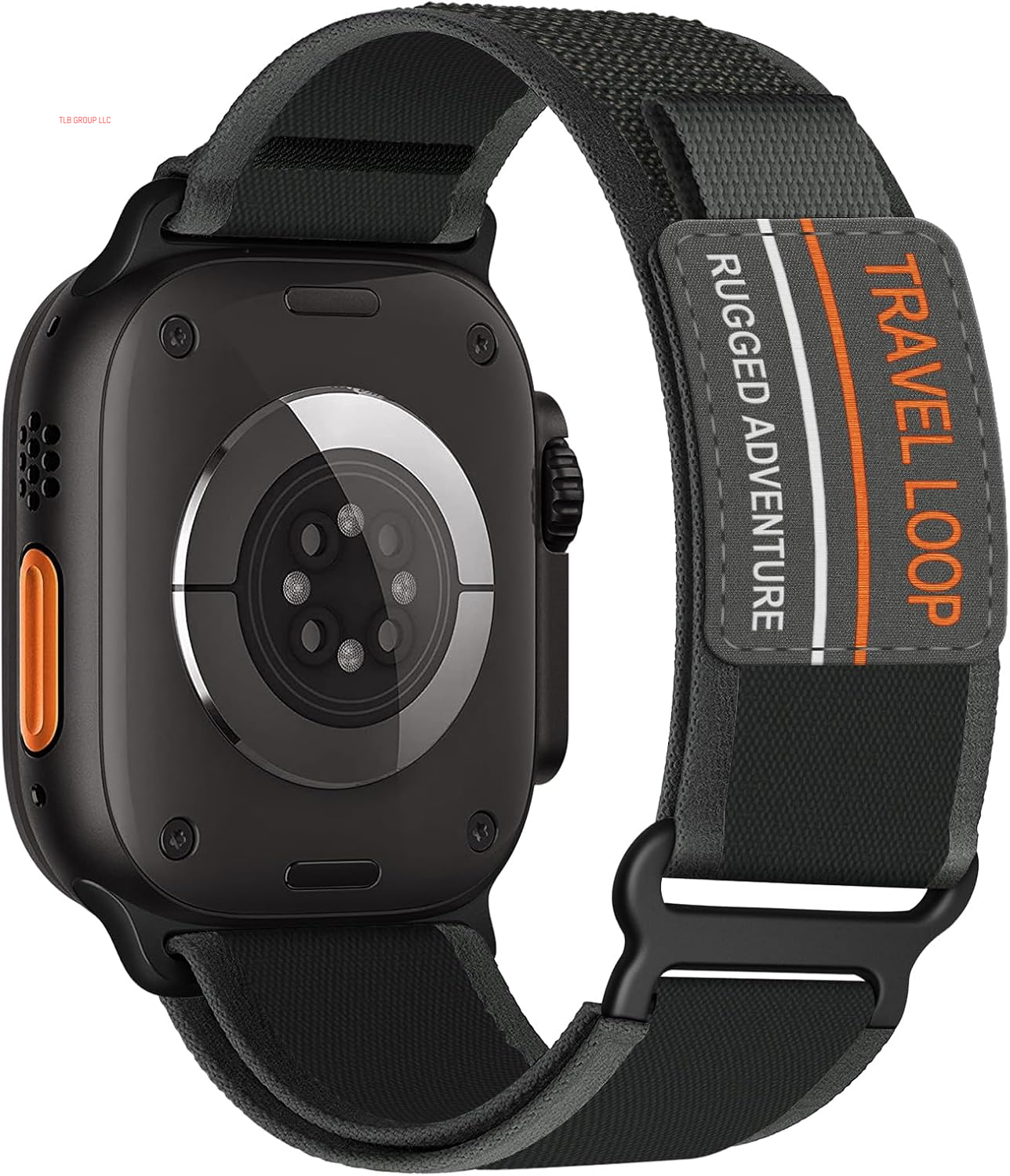 Trail Loop Nylon Band - Compatible with Apple Watch Ultra 2 Band 49Mm 46Mm 45Mm 44Mm 42Mm 41Mm 40Mm 38Mm Men Women,Rugged Braided Elastic Weave Sport Strap for Iwatch Ultra Series 10/9/8/7/6/SE/5/4/3