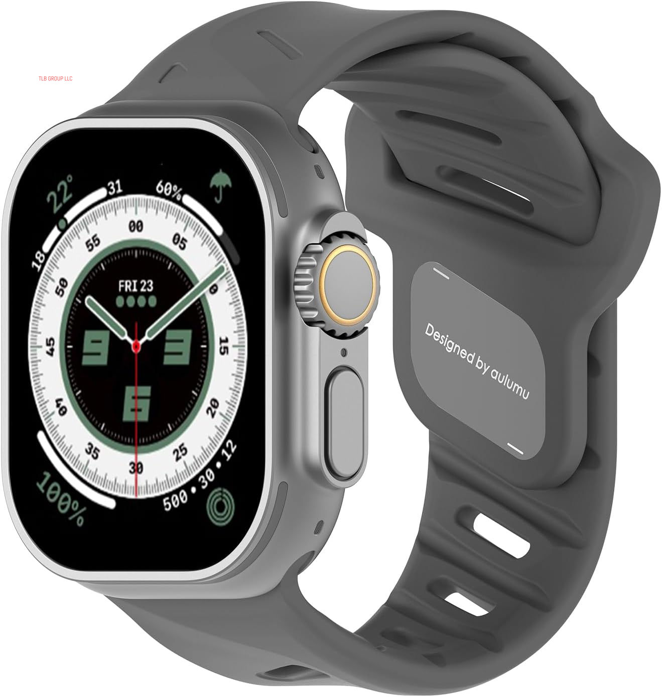 A02 Sports Watch Band | Fluoroelastomer | for Apple Watch 42/44/45/46/49 Mm | Fashions Waterproof Watch Strap