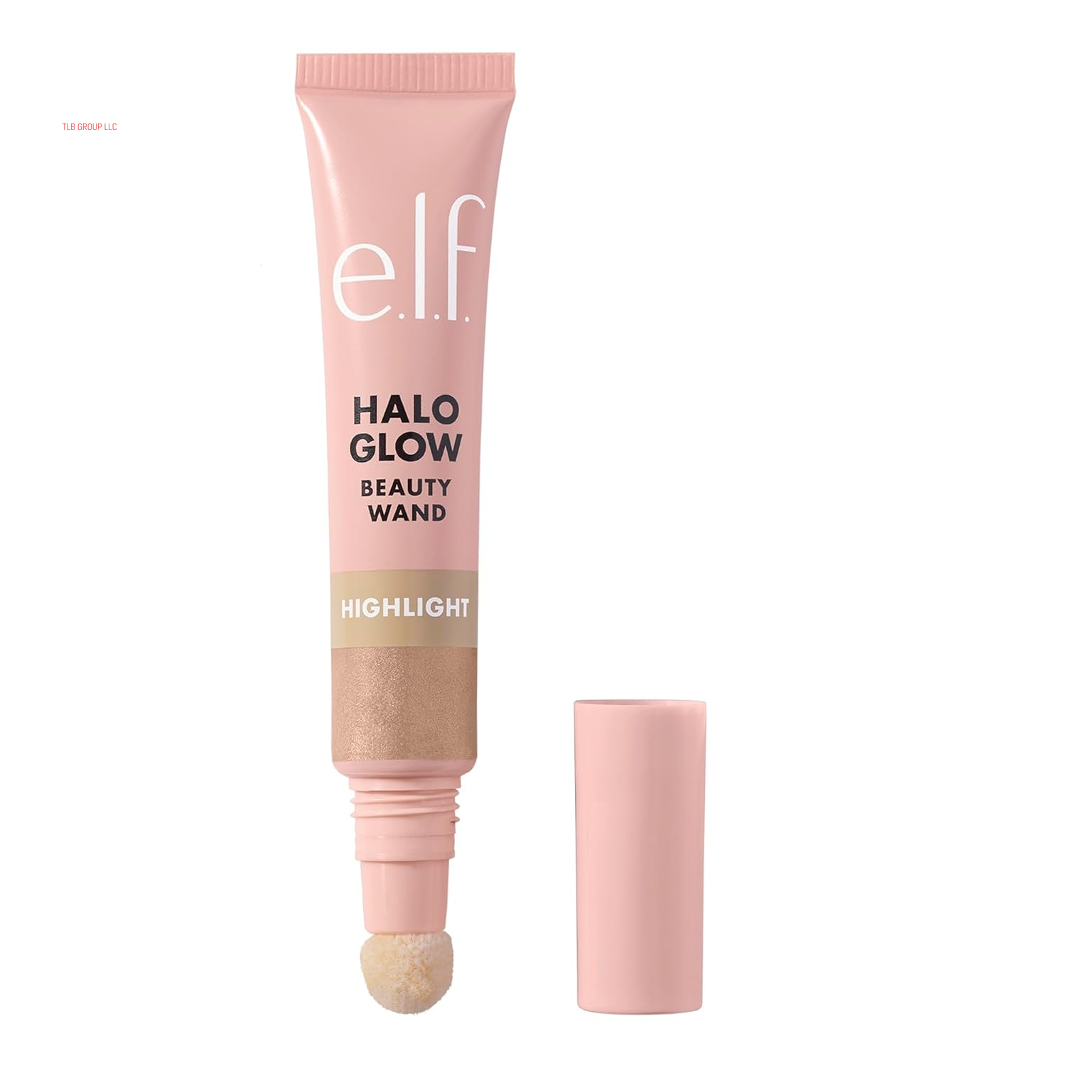 Halo Glow Highlight Beauty Wand, Liquid Highlighter Wand for Luminous, Glowing Skin, Buildable Formula, Vegan & Cruelty-Free,Champagne Campaign