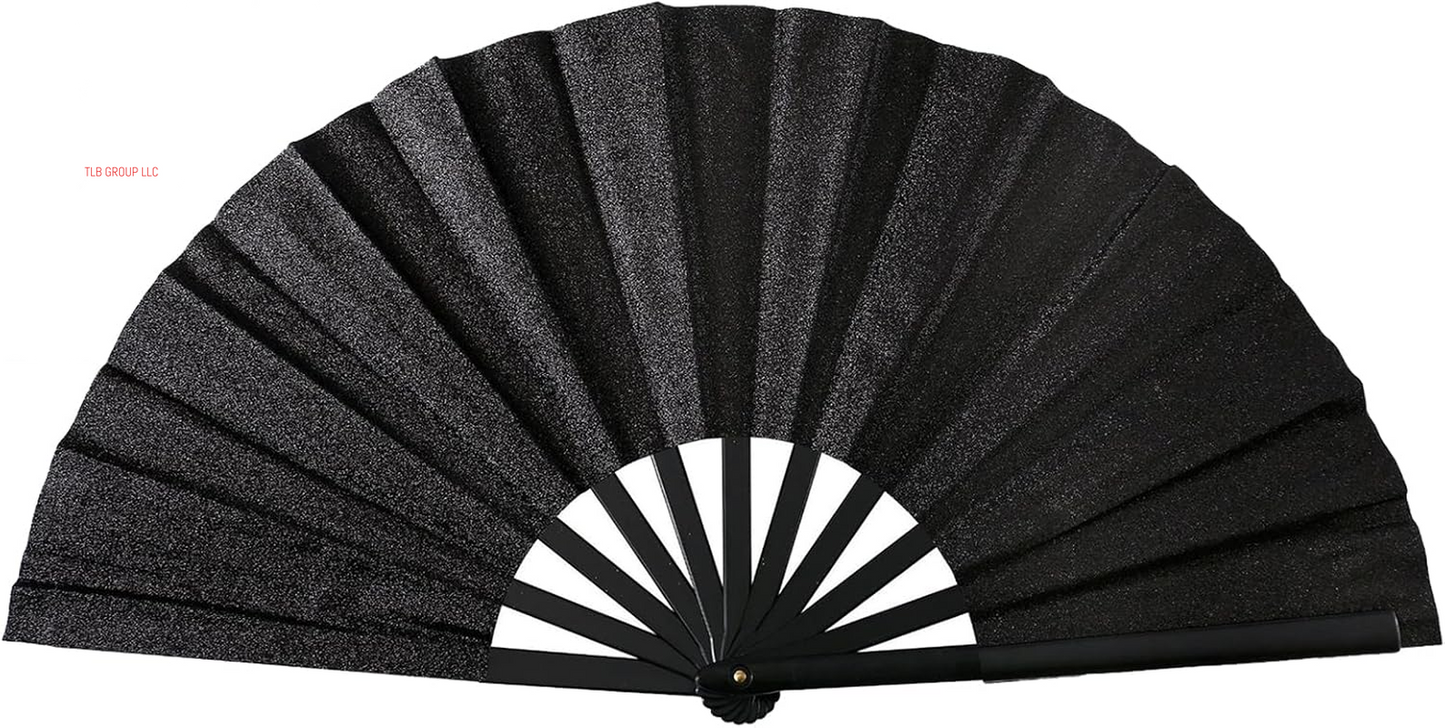 Galaxy Rave Fans, Large Folding Popping Hand Fan for Line Dancing, Big Clacking Clap Handheld Fans Foldable for Boots on the Ground Dance,Music Festival, Party as Rave Outfits Accessories for Women