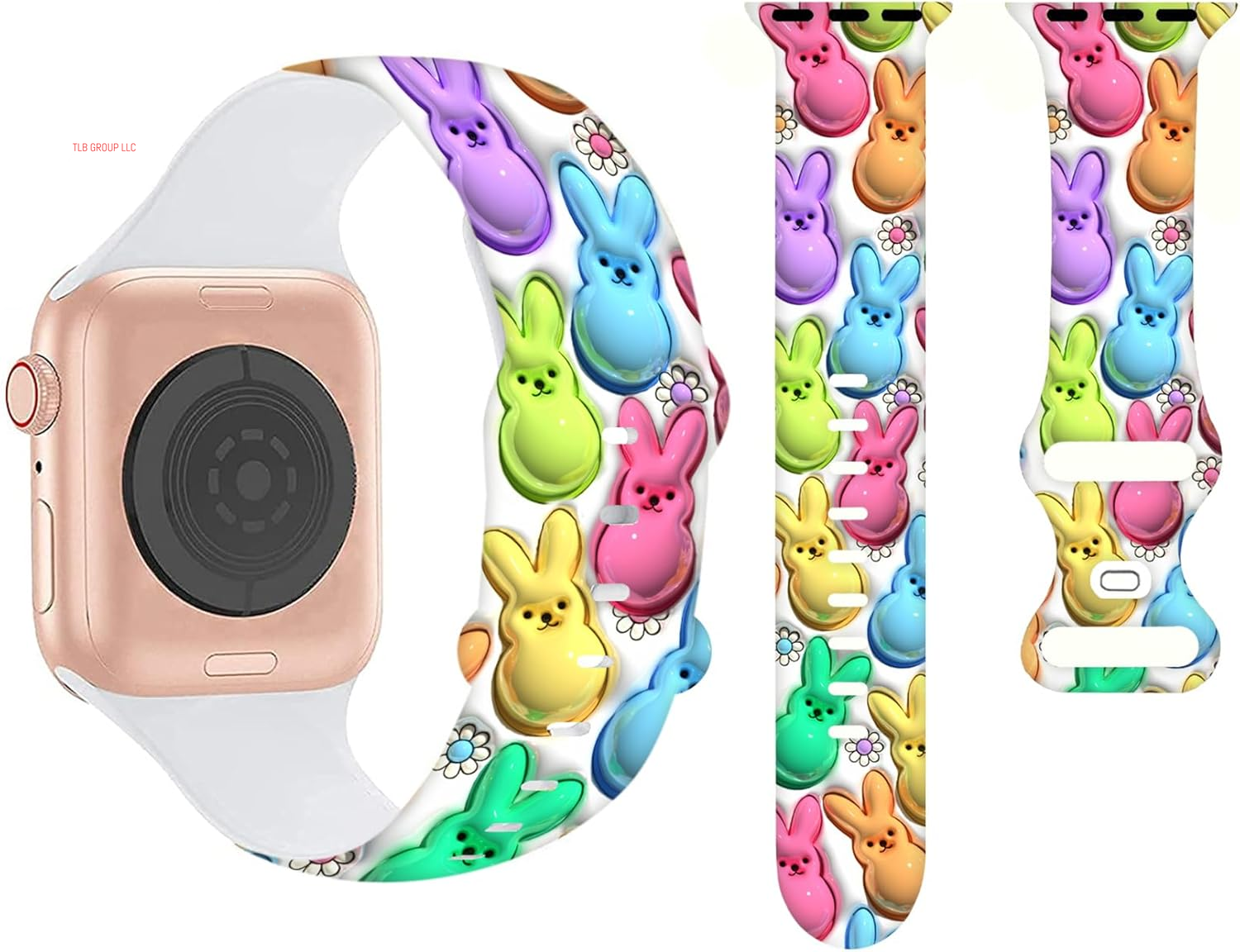 Sport Bands Compatible with Apple Watch Band 38MM 40MM 41MM 42MM 44MM 45MM 49MM, Silicone Strap Compatible with Iwatch Bands Ultra Series SE 9 8 7 6 5 4 3 2 1 for Women Men