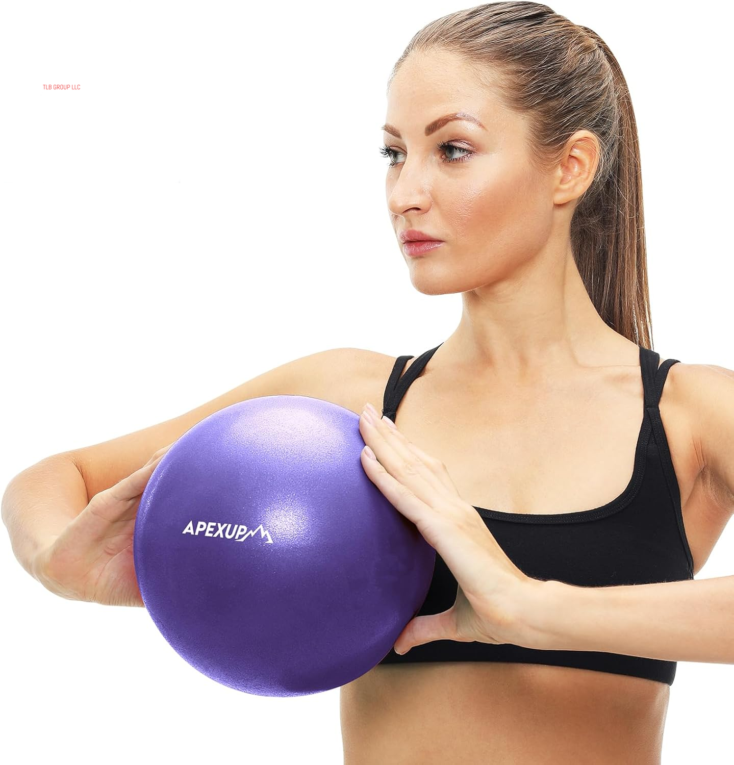 Yoga & Pilates Ball - anti Slip Heavy Duty Gym Ball for Fitness, Balance & Core Workout