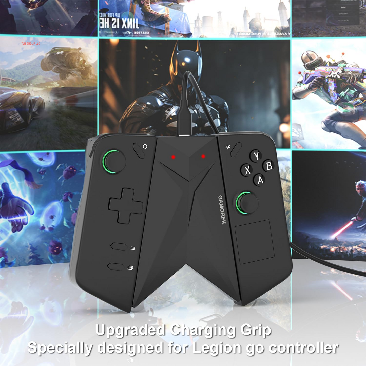 Controller Charging Connector Grip Compatible with Lenovo Legion Go