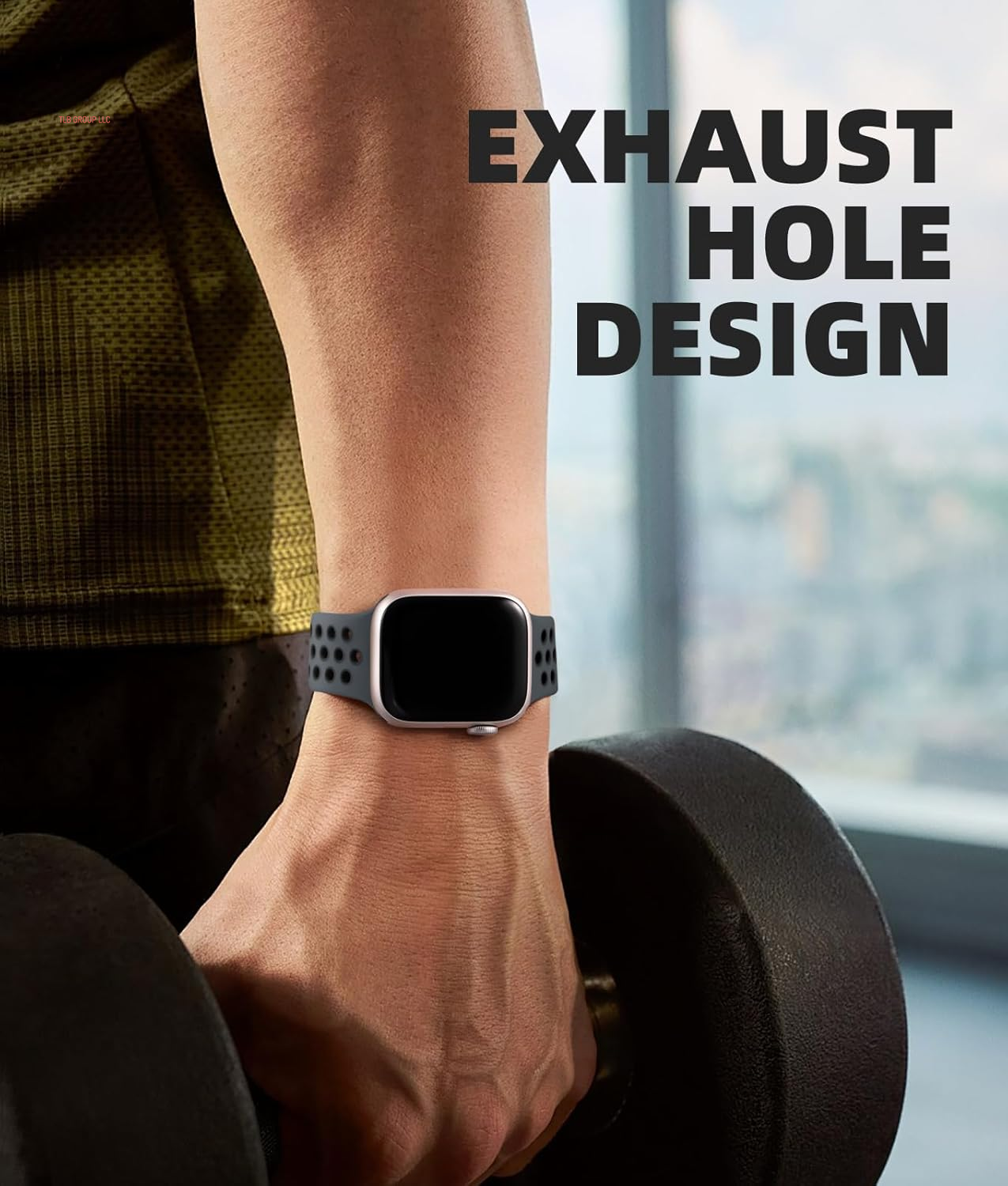 Solo Loop Band Compatible with Apple Watch Band 45Mm 44Mm 49Mm 41Mm 40Mm 38Mm 42Mm for Men Women, Breathable Sport Silicone Wristband for Iwatch Series 9 8 7 6 5 4 3 2 1 SE Ultra Ultra 2