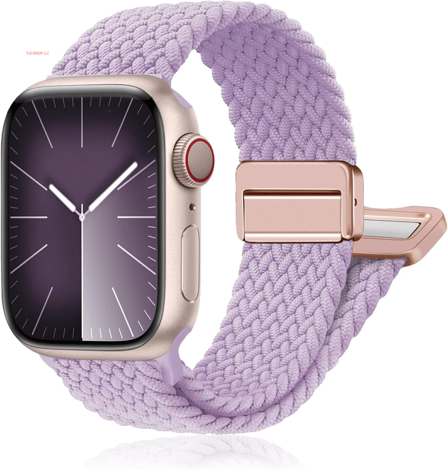 Magnetic Braided Stretchy Loop - Compatible with Apple Watch Band 42Mm 46Mm 40Mm 41Mm 44Mm 45Mm 38Mm Ultra/2 49Mm Women Men,Elastic Woven Fabric Nylon Strap for Iwatch Ultra Series 10 9 8 7 6 5 4 3 SE