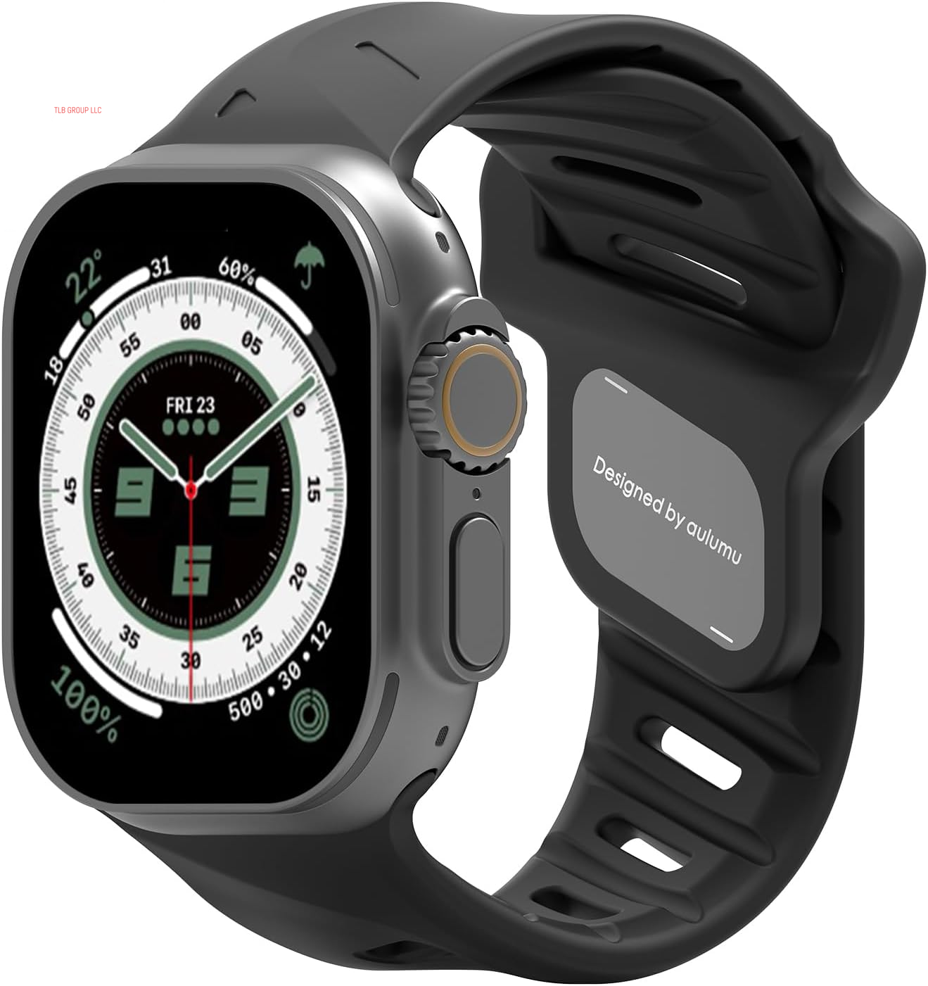 A02 Sports Watch Band | Fluoroelastomer | for Apple Watch 42/44/45/46/49 Mm | Fashions Waterproof Watch Strap