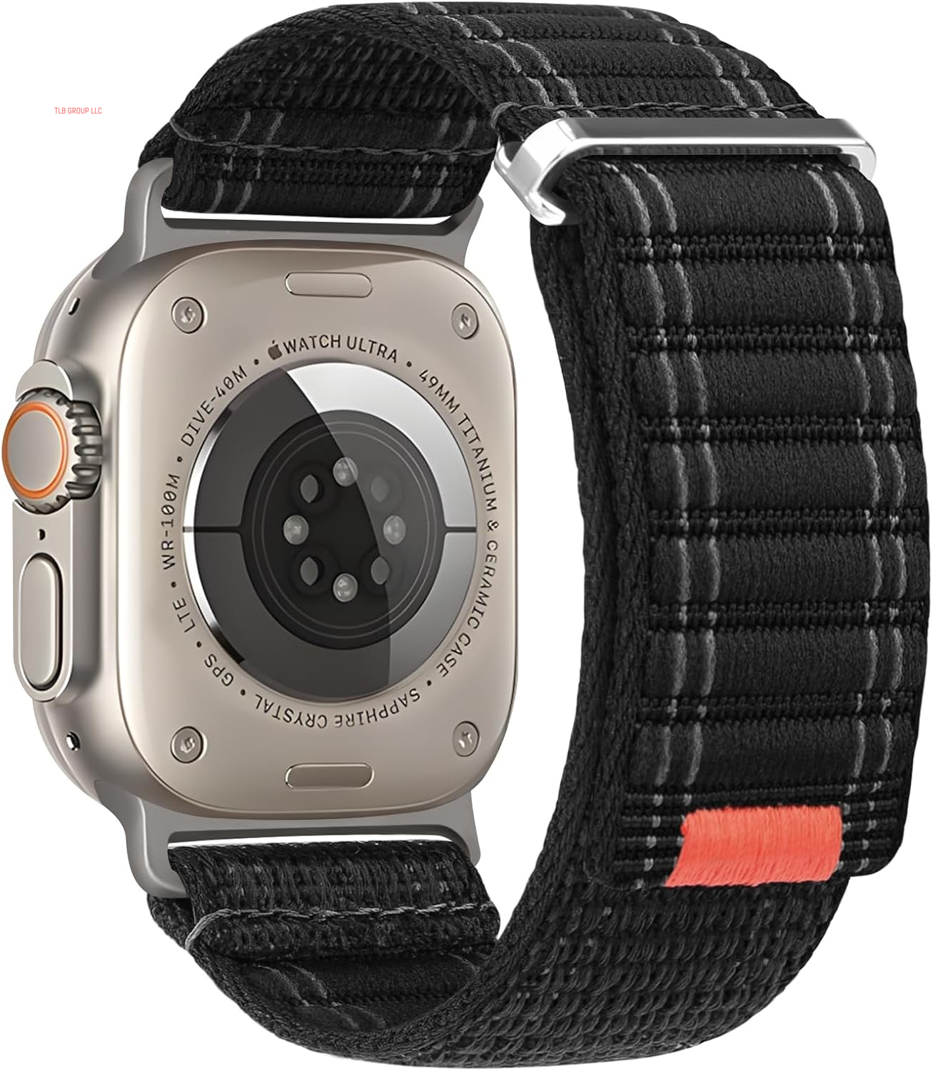 Trail Loop Nylon Band Compatible with Apple Watch Ultra (49Mm, 46Mm, 45Mm, 44Mm) - Braided Elastic Sport Weave Strap for Men & Women