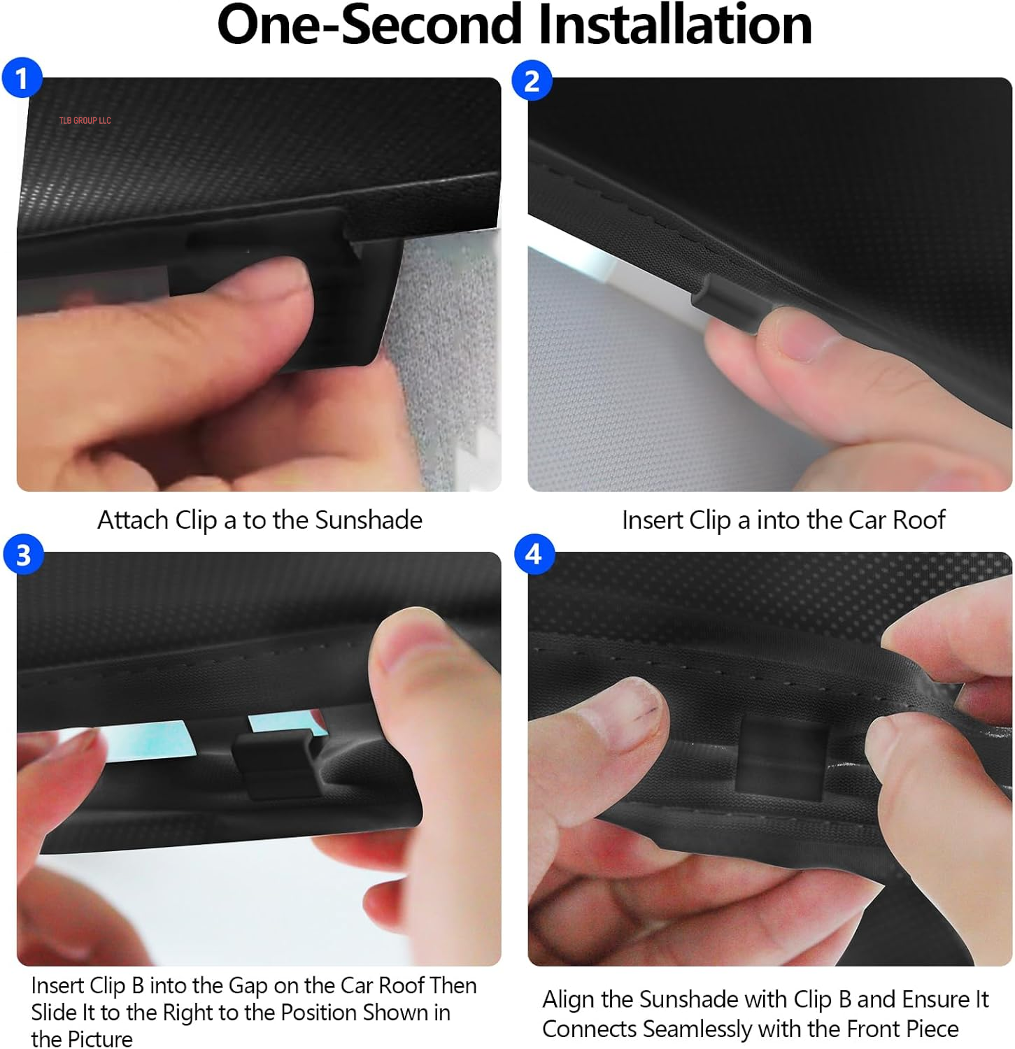 Tesla Model Y Sunshade Roof 2020-2024 3-Gen Heat Insulation Glass Roof Sunshade UV Rays Protection No-Gap Nano Ice-Crystal Coatings for Tesla Model Y Accessories