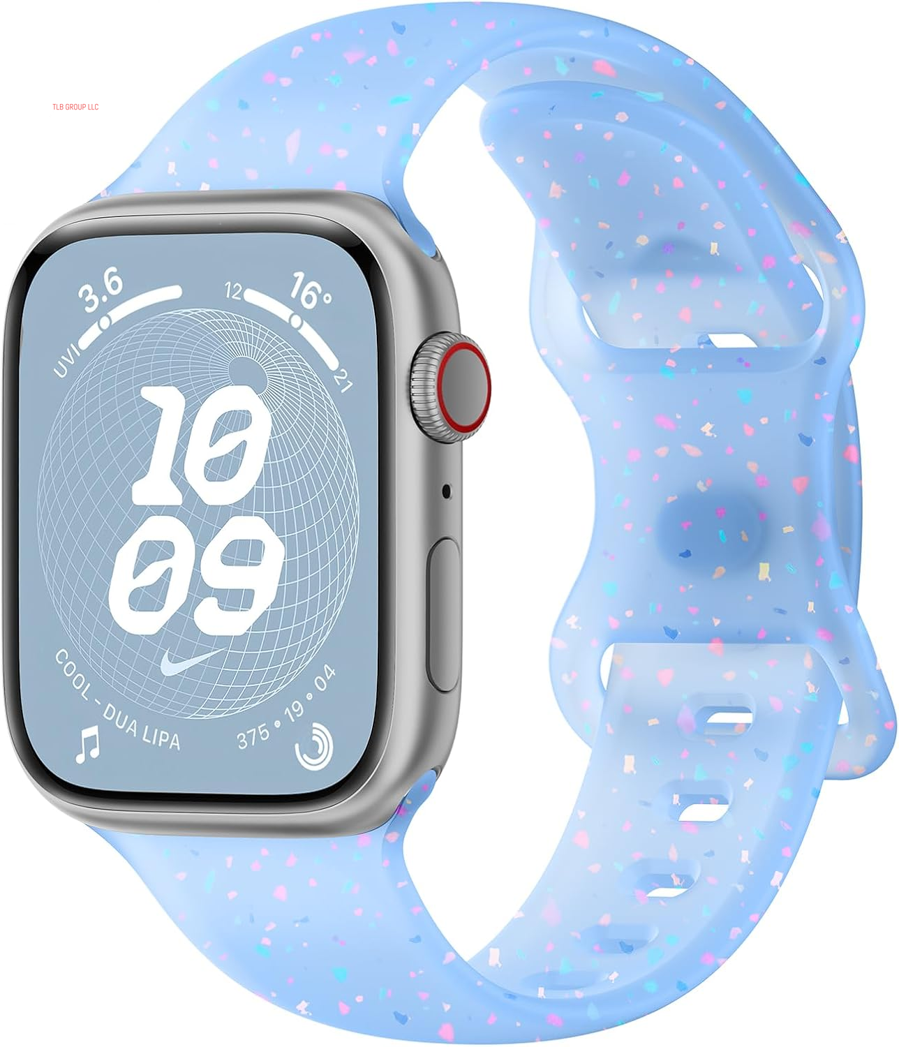 Sport Bands for Apple Watch Band 40Mm 41Mm 38Mm 44Mm 45Mm 46Mm 42Mm Iwatch Bands for Women Kids Men,Cute Recycled Plastic Silicone Strap for Apple Watch Series 10 9 8 7 6 5 4 3 SE 2Nd Ultra/2 49Mm