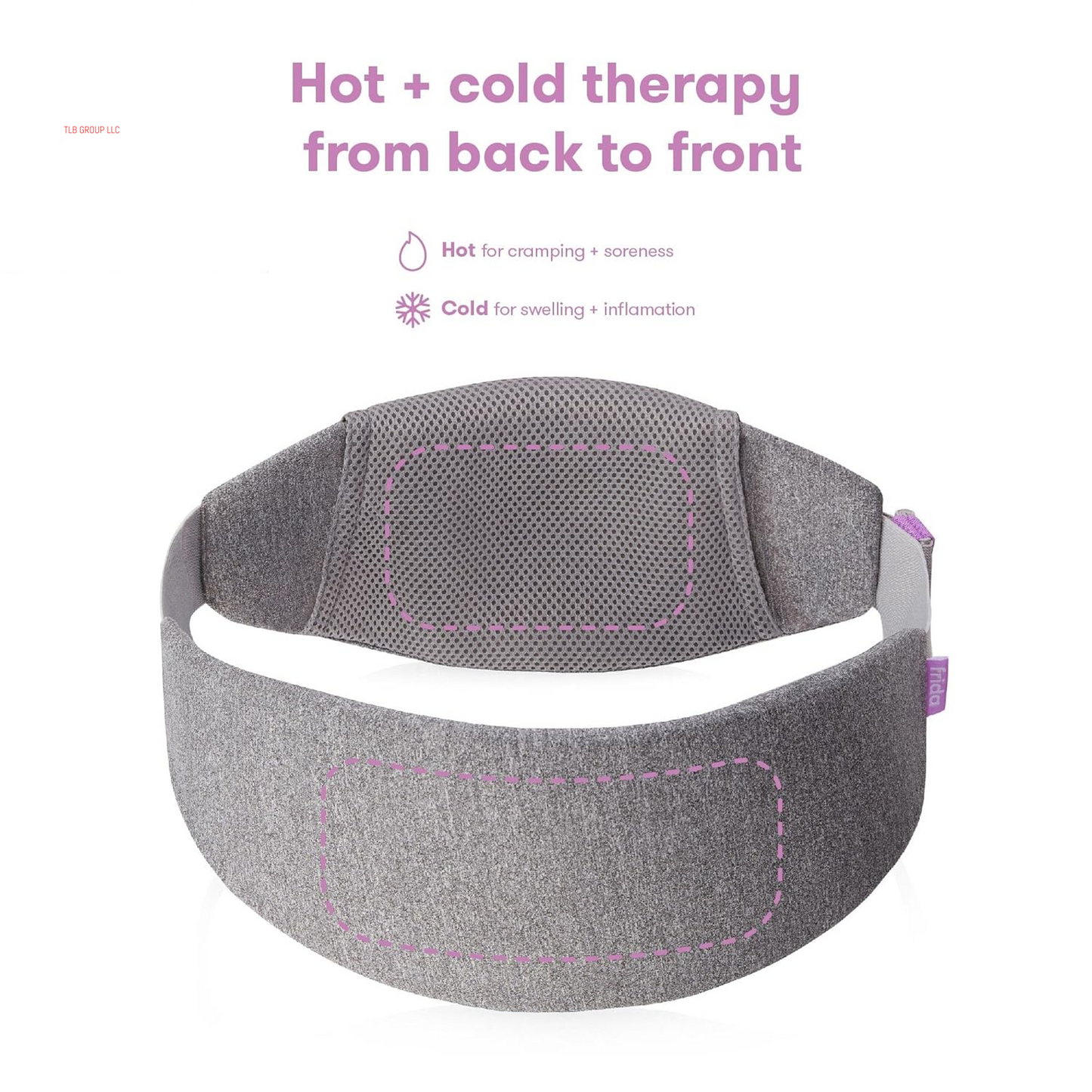 C-Section Hot & Cold Therapy Belly Binder, C-Section Recovery Must Have Belly Band, Incision Protector, for Post-Op & Swelling, Postpartum Essentials, after Birth Brace, Abdominal Binder