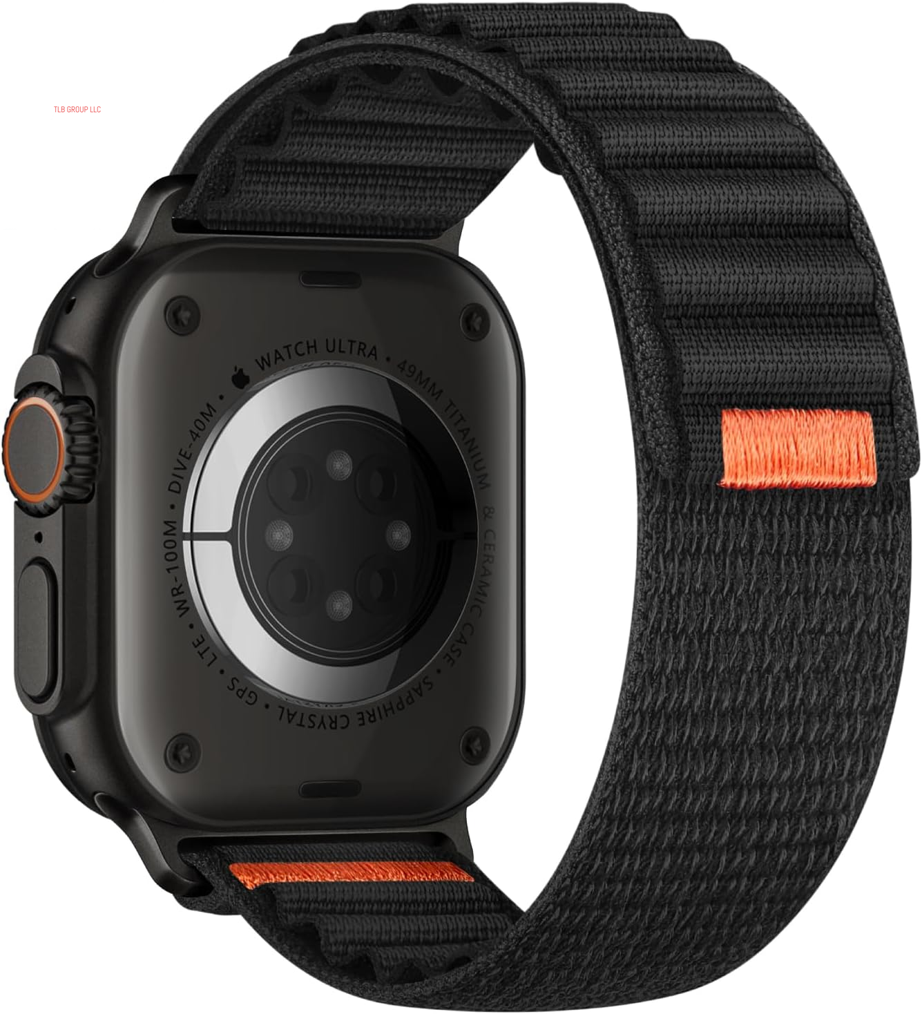Alpine Loop Nylon Bands Compatible with Apple Watch Ultra Band 49Mm 46Mm 45Mm 44Mm 42Mm(Series 3), Rugged Fabric Trail Sport Soft Adjustable Strap for Iwatch Series 10 Ultra SE 9 8 7 6 5 4 3