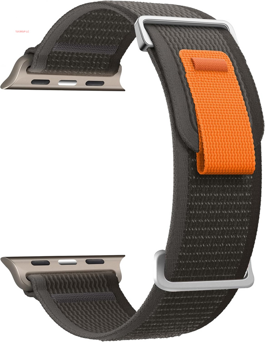 Trail Loop Sport Band - Compatible with Apple Watch Ultra 2/Ultra 49Mm,Series 10 46Mm 9 8 SE2 7 6 SE 5 4 3 2 1 45Mm 44Mm 42Mm for Men Women,Soft Woven Nylon Strap