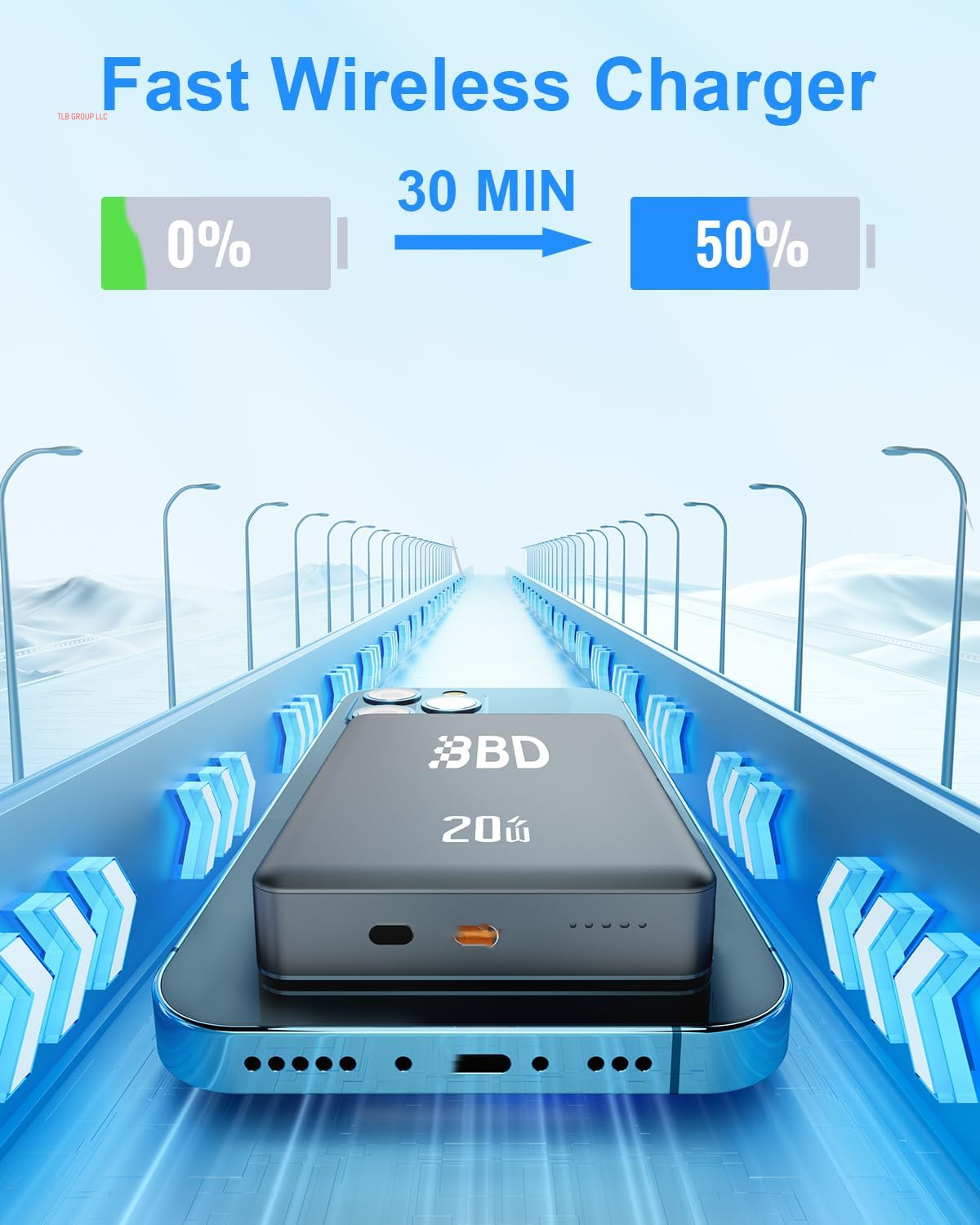 Magnetic Power Bank for Iphone,12000Mah Magsafe Battery Pack with 20W Fast Charging,Slim Magsafe Power Bank USB C In&Out,Wireless Portable Charger for Iphone 16/15/14/13/12 Series 1 Pack