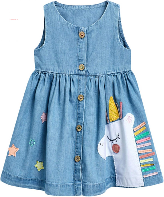 Little Girls Short Sleeve Dresses