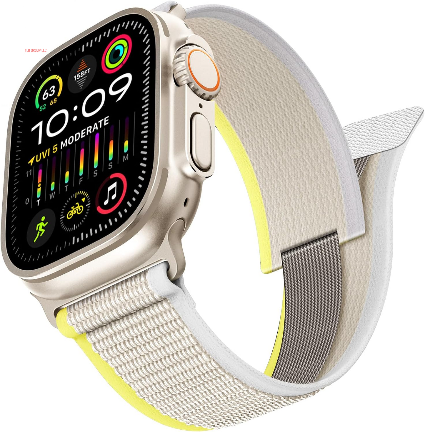 Trail Loop Nylon Band Compatible for Apple Watch Ultra Band Ultra 2 Series 9 Series 8 Series7 SE 6 5 4 3 2 1